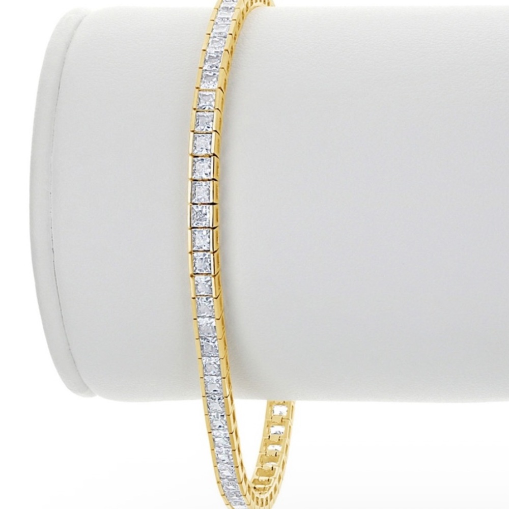 18k Petite Princess Tennis Bracelet